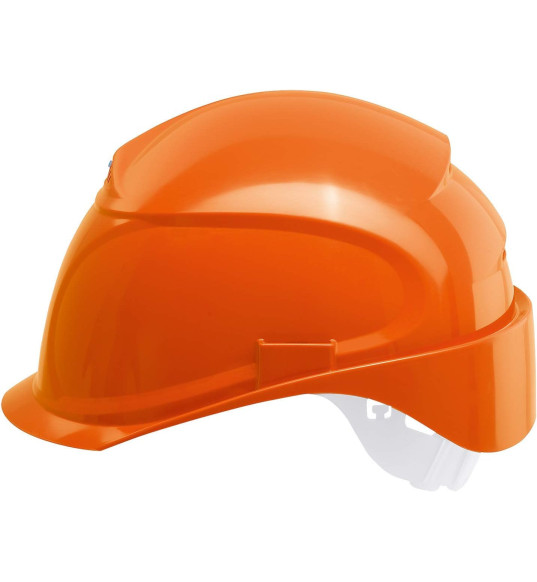 Casque de chantier uvex glissière ventile Airwing