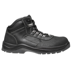 Safety shoes high tops leather black oiled toe cap composite - Parade Plaga - Standard S3 - Man