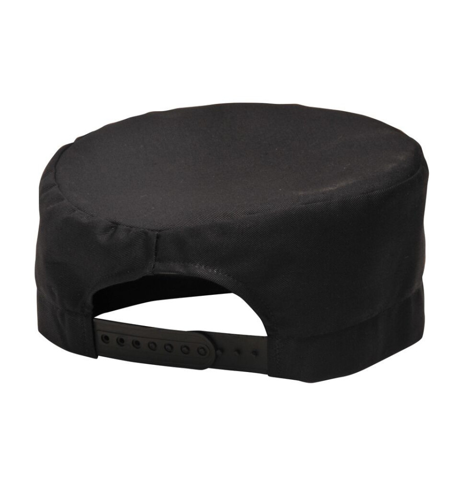 Calot de cuisine x 2 noir ou blanc vendu par deux Calot de cuisine x 2 noir ou blanc vendu par deux