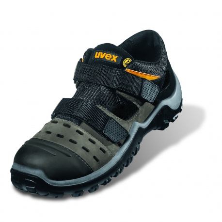 Sicherheitsschuh UVEX Athletic PRO Sandale S1 Grau 