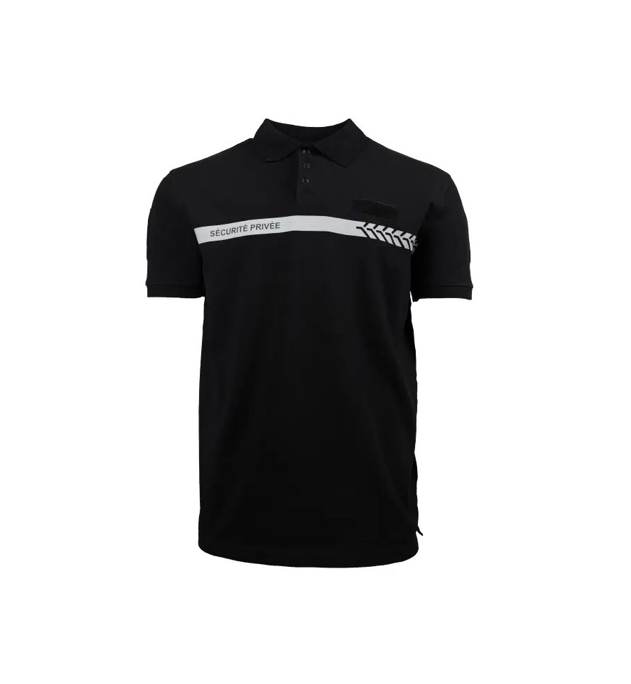 Polo Sécurité Privée Manches Courtes – Confort, Résistance et Identification Rapide
