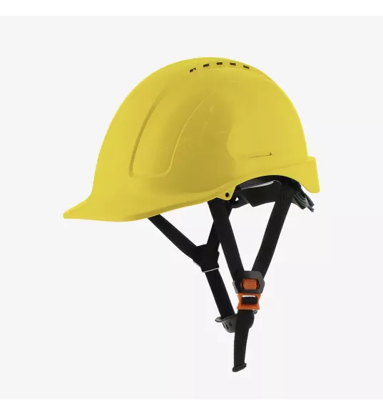 Casque de sécurité léger avec crémaillère et jugulaire amovible