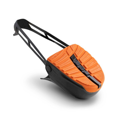 Surchaussure de sécurité en caoutchouc antidérapant pour visiteurs orange