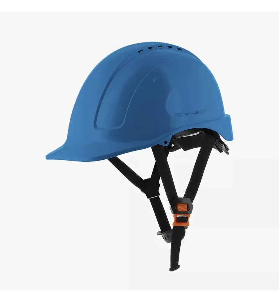 Casque de sécurité léger avec crémaillère et jugulaire amovible