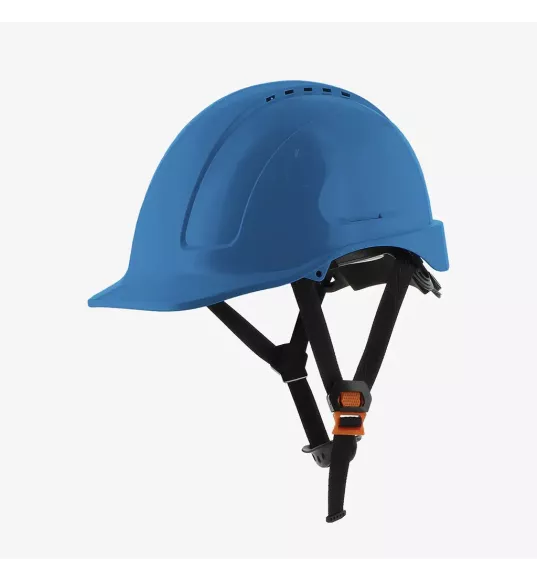 Casque de sécurité léger avec crémaillère et jugulaire amovible