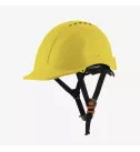 Casque de sécurité léger avec crémaillère et jugulaire amovible