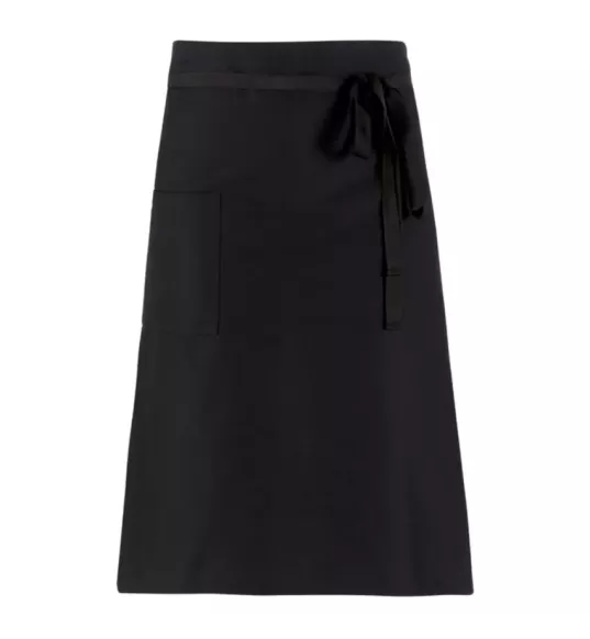 Tablier Long noir et blanc
