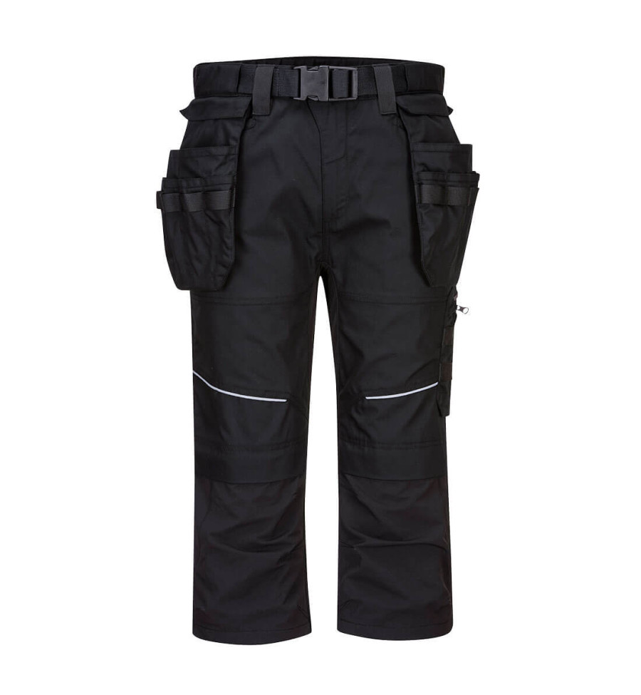 Short Pantacourt de Travail avec Protection Genoux – Résistant et Fonctionnel