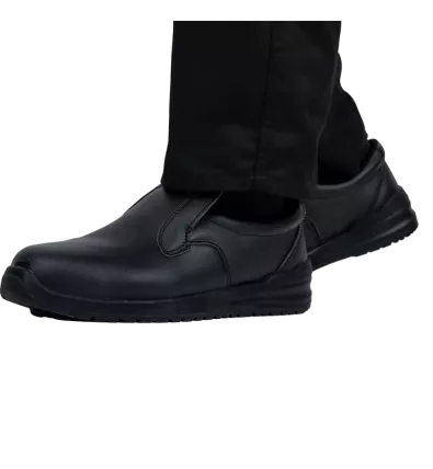 Chaussure cuisine CHRIS S2 SR FO noir confort professionnel