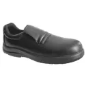 Chaussures de Sécurité Noir Mocassin de Cuisine & Restauration S2 SRC