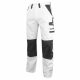 Pantalon de Peintre Bicolore Blanc/Gris 