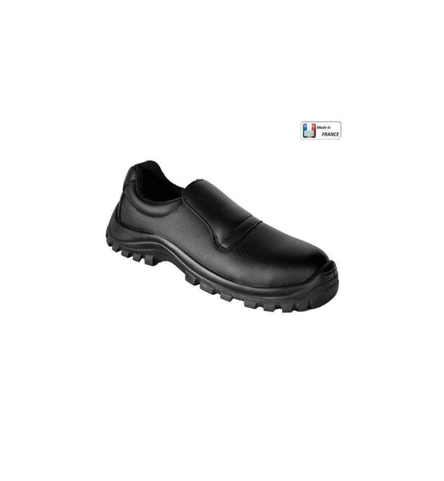 Sterne Noir – Chaussure de sécurité mocassin S2 SRC pour cuisine et agroalimentaire