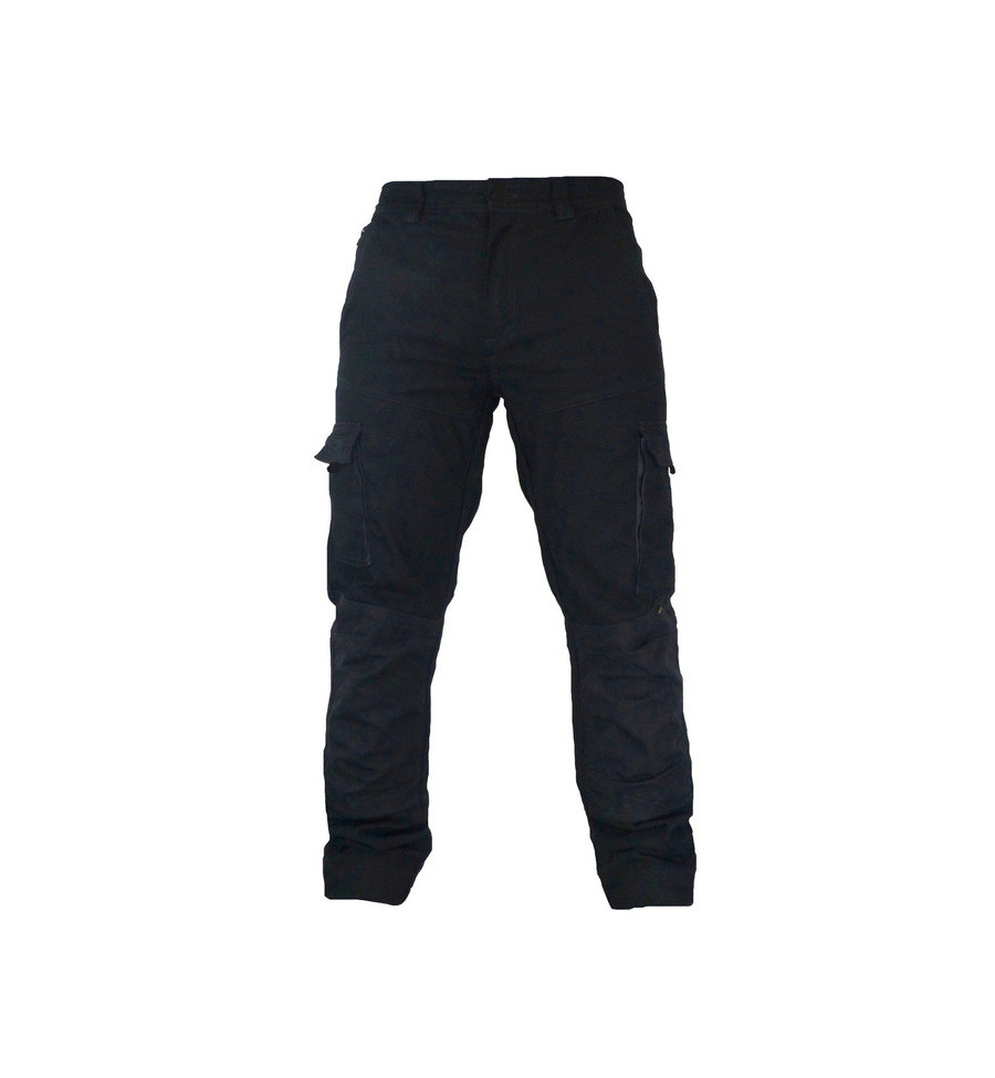 Pantalon de travail en elastane multipoche noir Pantalon de travail en elastane multipoche noir