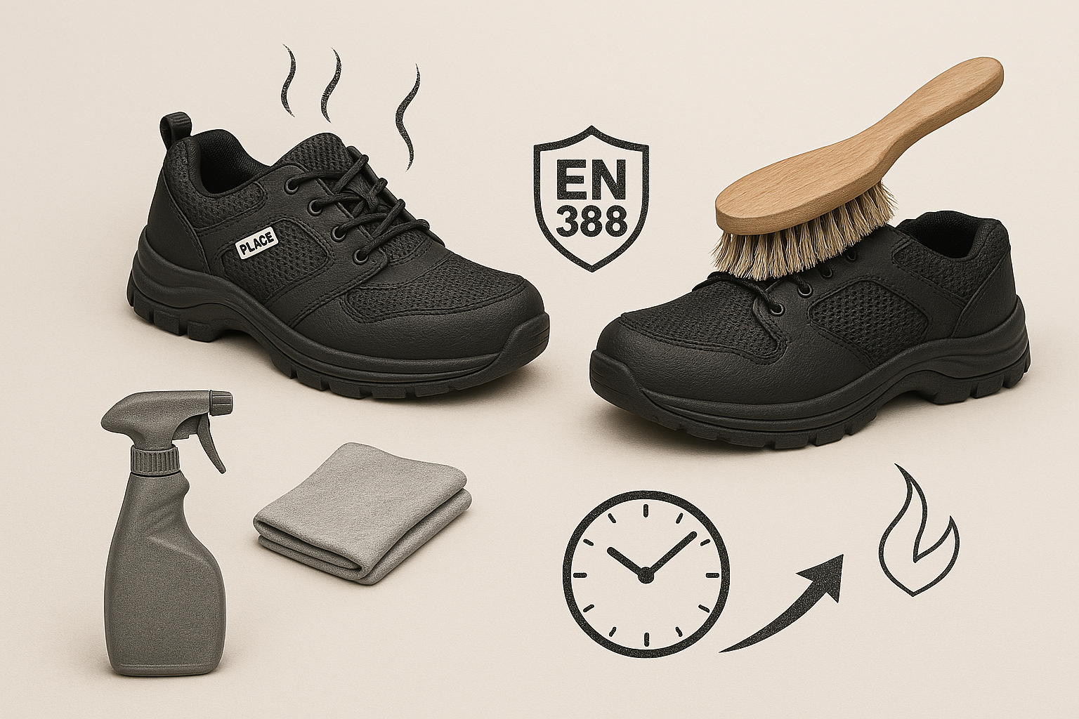 Comment entretenir ses chaussures de sécurité ? Astuces nettoyage & durée de vie