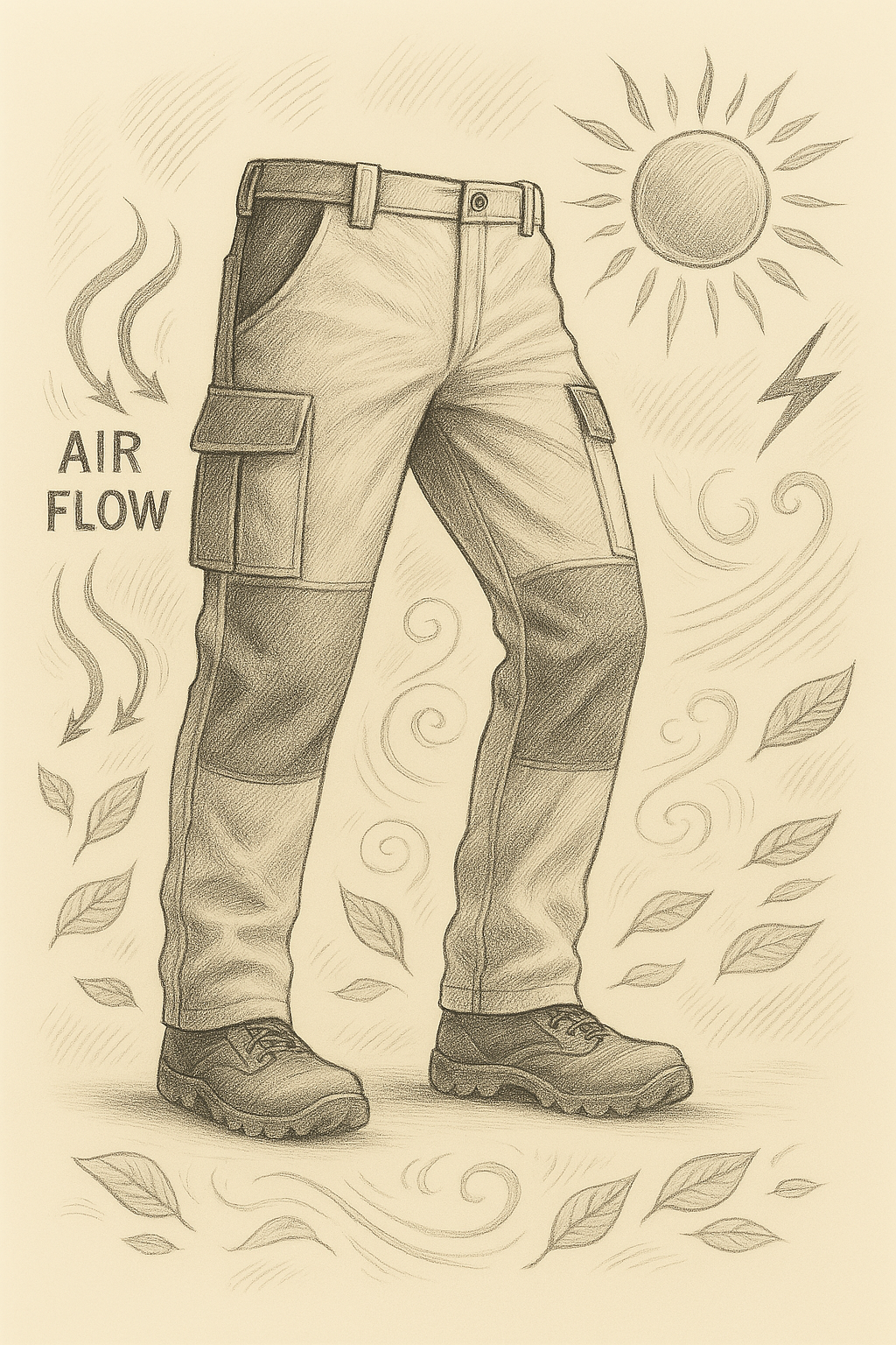 Pantalon de travail été respirant : confort, légèreté et robustesse